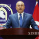 တူရကီ ႏုိင္ငံျခားေရး၀န္ၾကီး Cavusoglu အား ျမင္ေတြ႔ရစဥ္ (ဆင္ဟြာ)