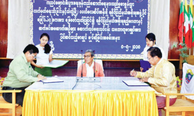 ကညင္ေခ်ာင္း စီးပြားေရးဇုန္တည္ေဆာက္ေရး နားလည္မႈစာခြၽန္လႊာလက္မွတ္ေရးထိုးျခင္း အခမ္းအနား(ဓာတ္ပံု-MOI)