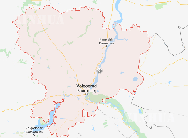 ႐ုရွား ႏုိင္ငံ တြင္ ေလွ ႏွစ္စင္း တိုက္မႈ ျဖစ္ပြား ခဲ့သည့္ Volgograd ျပည္နယ္ အား ျမင္ေတြ႕ရစဥ္(ဓာတ္ပံု-google maps)