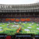ရုရွားႏိုင္ငံ ေမာ္စကိုၿမိဳ႕ရွိ Luzhniki အားကစားရံု၌ ၂၀၁၈ ကမာၻ႕ဖလားေဘာလံုးၿပိဳင္ပြဲ ဖြင့္ပြဲအခမ္းအနားက်င္းပစဥ္ (ဆင္ဟြာ)