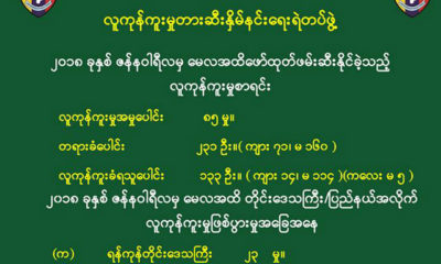 ၂၀၁၈ ခုႏွစ္ ဇန္နဝါရီလ မွ ေမလ အထိ ေဖာ္ထုတ္ဖမ္းဆီးနိုင္ခဲ႔သည္႔လူကုန္ကူးမႈစာရင္းအား ေတြ႔ရစဥ္ (ဓာတ္ပံု-- လူကုန္ကူးမႈတားဆီးႏွိမ္ႏွင္းေရးအဖြဲ႔)