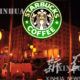 Starbucks ေကာ္ဖီဆုိင္ေၾကာ္ျငာ တစ္ခုအားေတြ ့ရစဥ္(ဆင္ဟြာ)