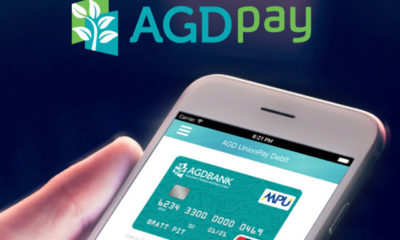 AGD Pay အားေတြ႔ရစဥ္ (ဓာတ္ပံု-- AGD ဘဏ္)