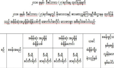 မိုးေလဝသခန္႔မွန္းခ်က္ျပဇယားအားေတြ႔ရစဥ္ (ဓာတ္ပံု--မိုးဇလ)