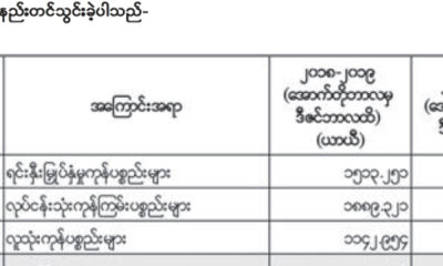 ကုန္သြယ္မႈကာလတူႏႈိင္းယွဥ္ခ်က္အားေတြ႔ရစဥ္ (ဓာတ္ပံု-- MOI)