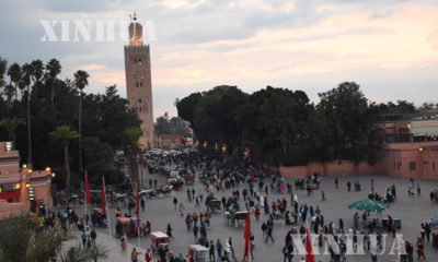ေမာ္ရုိကုိ ႏုိင္ငံ ၊ Marrakech ၿမဳိ ့အား ေတြ ့ရစဥ္(ဆင္ဟြာ)