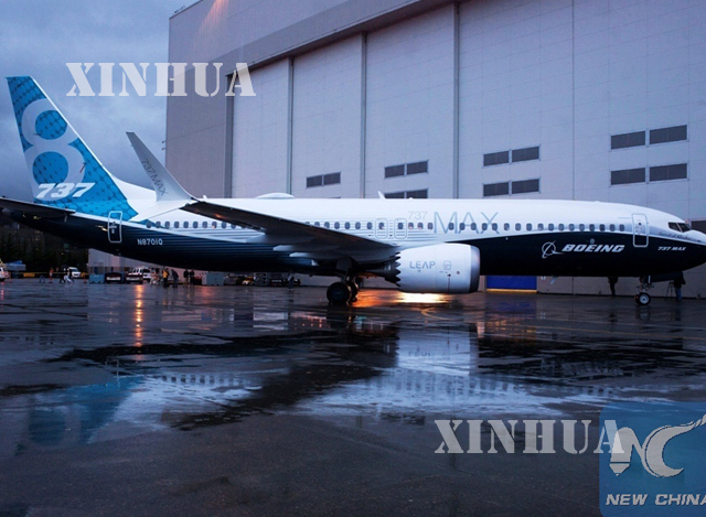 ဘိုးရင္း 737 MAX ေလယာဥ္တစ္စင္းအား ေတြ႕ရစဥ္ (ဆင္ဟြာ)