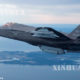 F-35 ဂ်က္တုိက္ေလယာဥ္ တစ္စင္းအား ေတြ ့ရစဥ္(ဆင္ဟြာ)