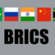 BRICS အဖြဲ႕ဝင္ ႏုိင္ငံ မ်ား ၏ အလံမ်ား အား ျမင္ေတြ႕ရစဥ္(ဓာတ္ပံု-အင္တာနက္)