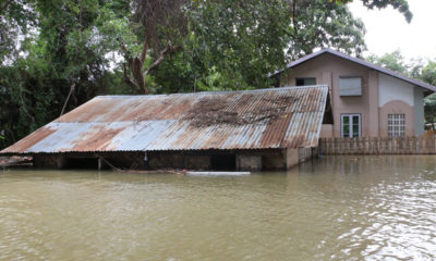 တုိင္းေဒသႀကီး/ျပည္နယ္ အခ်ဳိ ့၌ ေရႀကီးေရလွ်ံမႈ ျဖစ္ပြားမႈ အေျခအေနမ်ားအား ေတြ ့ရစဥ္(ဓာတ္ပံု - Department of Disaster Management- Myanmar)