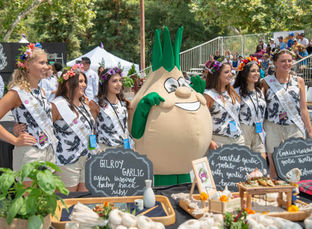Gilroy Garlic Festival ပြဲေတာ္ျမင္ကြင္းအား ေတြ႕ရစဥ္ (ဓာတ္ပံု-အင္တာနက္)