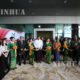 ရန္ကုန္အျပည္ျပည္ဆိုင္ရာေလဆိပ္ Terminal 1 ၌ Mingalar Sky Lounge ကို ဖဲၾကဳိးျဖတ္ ဖြင့္လွစ္စဥ္ (ဆင္ဟြာ)