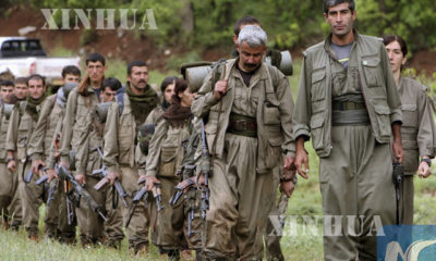 PKK ပါတီ၏ ကာ့ဒ္လက္နက္ကိုင္စစ္ေသြးၾကြမ်ားအား အီရတ္ႏိုင္ငံေျမာက္ပိုင္းတြင္ ေတြ႕ရစဥ္(ဆင္ဟြာ)