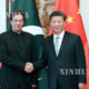 တရုတ်နိုင်ငံသမ္မတ ရှီကျင့်ဖိန်နှင့် ပါကစ္စတန်နိုင်ငံ ဝန်ကြီးချုပ် အီမရန်ခန်း (Imran Khan) ‌ တွေ့ဆုံဆွေးနွေးစဉ်(ဆင်ဟွာ)