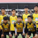 မြန်မာ့လက်ရွေးစင် ယူ ၁၉ ဘောလုံးအသင်းအားတွေ့ရစဉ် (ဓာတ်ပုံ--အင်တာနက်)