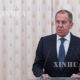 ရုရှားနိုင်ငံခြားရေးဝန်ကြီး Sergey Lavrov အား တွေ့ရစဉ် (ဆင်ဟွာ)