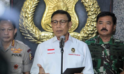 အင်ဒိုနီးရှားနိုင်ငံ လုံခြုံရေးဝန်ကြီးဌာန ဝန်ကြီး ဝီရန်တိုအား တွေ့ရစဉ် (ဓာတ်ပုံ-အင်တာနက်)