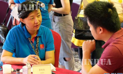 မော်ရိုကိုနိုင်ငံ၌ တရုတ်ဆေးဘက်ဆိုင်ရာအကူအညီရေးအဖွဲ့ ဆေးကုသပေးနေစဉ် (ဆင်ဟွာ)
