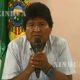 ဘိုလီးဗီးယားနိုင်ငံသမ္မတဟောင်း Evo Morales အားတွေ့ရစဉ် (ဆင်ဟွာ)