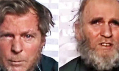 တာလီဘန်များက ပြန်ပေးဆွဲထားသော အမေရိကန်နိုင်ငံသားနှင့် ဩစတြေးလျနိုင်ငံသား ပါမောက္ခ နှစ်ဦးတို့အား တွေ့ရစဉ် (ဓာတ်ပုံ-အင်တာနက်)