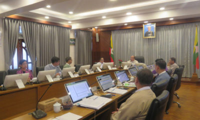 မြန်မာနိုင်ငံရင်းနှီးမြှုပ်နှံမှုကော်မရှင်၏ (၂၀/၂၀၁၉) ကြိမ်မြောက် အစည်းအဝေးအား တွေ့ရစဉ်(ဓာတ်ပုံ - DICA)