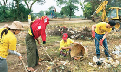 အမှိုက်ပုံအားတွေ့ရစဉ် (ဓာတ်ပုံ-- MOI)