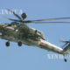 Mi-28 တိုက်ခိုက်ရေးရဟတ်ယာဉ်တစ်စင်းအား တွေ့ရစဉ် (ဆင်ဟွာ)