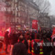 ပြင်သစ် နိုင်ငံ တွင် ဒီဇင်ဘာ ၅ ရက် ၌ တစ်နိုင်ငံလုံး အတိုင်းအတာ အကြီးစား ဆန္ဒပြမှု ဖြစ်ပွား ခဲ့စဉ်(ဆင်ဟွာ)