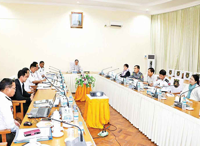 နိုင်ငံခြားသား အမြဲနေထိုင်ခွင့်ပြုခြင်းဆိုင်ရာ အကောင်အထည် ဖော်ရေးဗဟိုကော်မတီအစည်းအဝေး ကျင်းပစဉ်(MOI)