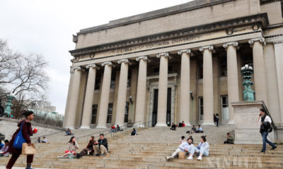 - အမေရိကန်နိုင်ငံ နယူးယောက်မြို့ရှိ ကိုလံဘီယာတက္ကသိုလ်ကျောင်းမြင်ကွင်းအား မတ် ၁၀ ရက် က တွေ့ရစဉ်(ဆင်ဟွာ)
