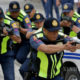 ဖိလစ်ပိုင် နိုင်ငံ ရဲတပ်ဖွဲ့ဝင်များအား ၂၀၁၉ ခုနှစ်တွင် ပြုလုပ်ခဲ့သော လေ့ကျင့်ရေး တစ်ခု၌ တွေ့ရစဉ်(ဆင်ဟွာ)