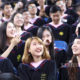 တရုတ်နိုင်ငံ ပေကျင်းမြို့ရှိ ပီကင်းတက္ကသိုလ်၏ ဘွဲ့နှင်းသဘင်အခမ်းအနားတစ်ခုအား တွေ့ရစဉ် (ဆင်ဟွာ)