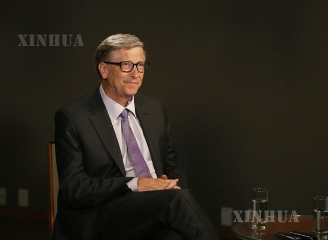 Bill & Melinda Gates Foundation ပူးတွဲဥက္ကဋ္ဌ ဘီလ်ဂိတ်အား တွေ့ရစဉ်(ဆင်ဟွာ)