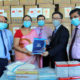 တရုတ် နိုင်ငံ မှ သီရိလင်္ကာ နိုင်ငံ ကပ်ရောဂါ တိုက်ဖျက်ရေး အတွက် ဒုတိယ အသုတ် ကူညီထောက်ပံ့မှု ပစ္စည်းများ ပေးအပ်စဉ်(ဆင်ဟွာ)