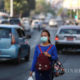 ရန်ကုန်မြို့အတွင်း COVID-19 ရောဂါဖြစ်ပွားနေစဉ်ကာလ၌ ပြည်သူများ သွားလာလှုပ်ရှားမှုအားတွေ့ရစဉ်(ဆင်ဟွာ)