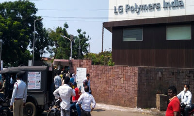 အိန္ဒိယနိုင်ငံရှိ LG Polymers စက်ရုံအား တွေ့ရစဉ် (ဓာတ်ပုံ-အင်တာနက်)