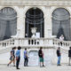 အီတလီနိုင်ငံ ရောမမြို့ရှိ Galleria Borghese သို့ လာရောက်လည်ပတ်သူများအား မေ ၂၀ ရက်က တွေ့ရစဉ်(ဆင်ဟွာ)
