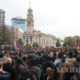 နယူးဇီလန်နိုင်ငံ အော့ကလန်မြို့၌ ဇွန် ၁ ရက်တွင် ဖြစ်ပွါးသော ဆန္ဒပြလှုပ်ရှားမှုများအား တွေ့ရစဉ် (ဆင်ဟွာ)