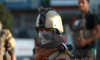 အာဖဂန်နစ္စတန်နိုင်ငံ ကဘူးလ်မြို့တွင် အာဖဂန် လုံခြုံရေးတပ်ဖွဲ့ဝင်တစ်ဦးအား တွေ့ရစဉ် (ဆင်ဟွာ)