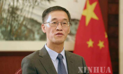 ပါကစ္စတန်နိုင်ငံဆိုင်ရာ တရုတ်နိုင်ငံ သံအမတ်ကြီး ယောင်ကျင့်အား တွေ့ရစဉ် (ဆင်ဟွာ)