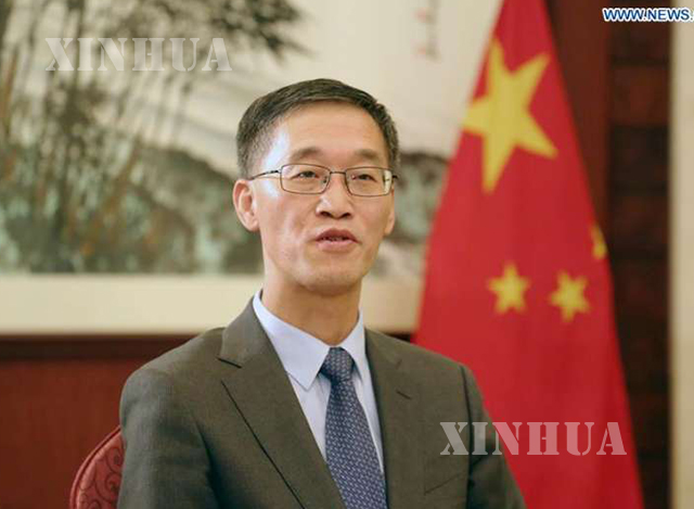 ပါကစ္စတန်နိုင်ငံဆိုင်ရာ တရုတ်နိုင်ငံ သံအမတ်ကြီး ယောင်ကျင့်အား တွေ့ရစဉ် (ဆင်ဟွာ)