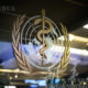 ကမ္ဘာ့ ကျန်းမာရေးအဖွဲ့ ရုံးချုပ်အမှတ်တံဆိပ်အား တွေ့ရစဉ်(ဆင်ဟွာ)