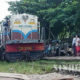 ရန်ကုန်မြို့ရှိ မြို့ပတ်ရထားအားတွေ့ရစဉ် (ဆင်ဟွာ)