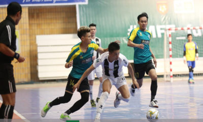 ဖူဆယ်ဘောလုံးယှဉ်ပြိုင်ကစားနေမှုတစ်ခုအားတွေ့ရစဉ် (ဓာတ်ပုံ-- MFF Futsal)