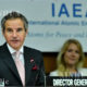 နိုင်ငံတကာအဏုမြူစွမ်းအင်အေဂျင်စီ (IAEA) ၏ညွှန်ကြားရေးမှူးချုပ် Rafael Grossiအားတွေ့ရစဉ် (ဆင်ဟွာ)