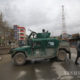အာဖဂန်နစ္စတန်နိုင်ငံ ကဘူးလ်မြို့တွင် ကင်းလှည့်နေသော လုံခြုံရေး စစ်ကားတစ်စီးအား မတ် ၂၅ ရက်က တွေ့ရစဉ်(ဆင်ဟွာ)