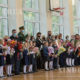 ရုရှားနိုင်ငံ စိန့်ပီတာစပတ်မြို့ရှိ စာသင်ကျောင်းဖွင့်ပွဲမြင်ကွင်းတစ်ခုအား စက်တင်ဘာ ၁ ရက်က တွေ့ရစဉ် (ဆင်ဟွာ)