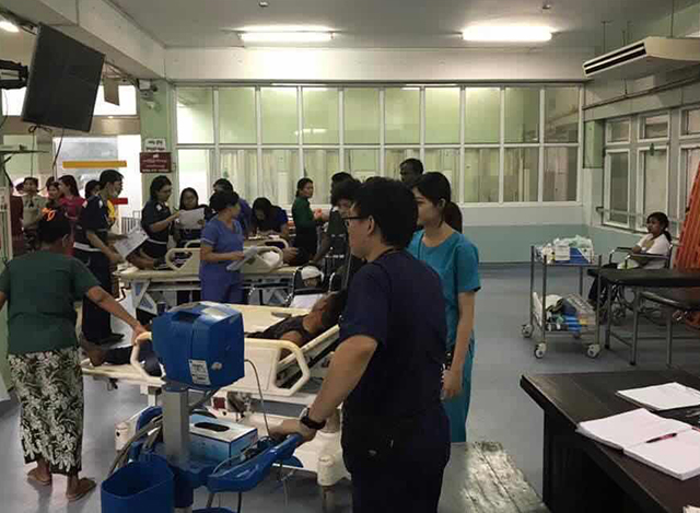 ရန်ကုန်ပြည်သူ့ဆေးရုံကြီးဆေးကုသဆောင်အား ၂၀၁၉ ခုနှစ်အတွင်းက တွေ့ရစဉ် (Yangon General Hospital)