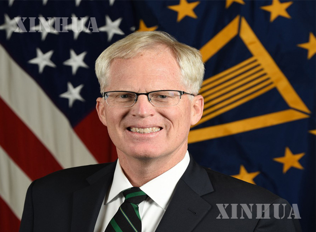 အမေရိကန်နိုင်ငံ ယာယီကာကွယ်ရေးဝန်ကြီး Christopher Miller အားတွေ့ရစဉ်(ဆင်ဟွာ)