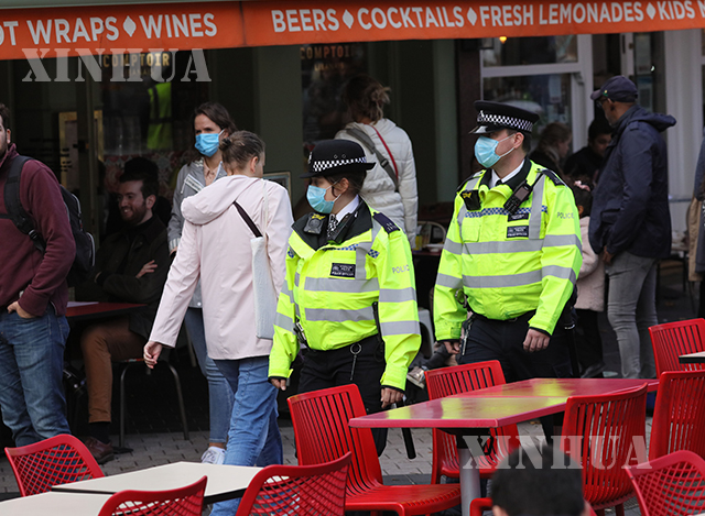 ဗြိတိန်နိုင်ငံ လန်ဒန်မြို့၏ မြင်ကွင်းအချို့အား နိုဝင်ဘာ ၁ ရက်က တွေ့ရစဉ် ((Photo by Tim Ireland/Xinhua)